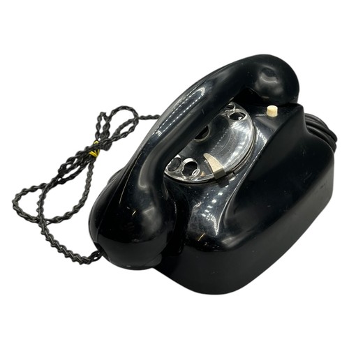 Siemens & Halske Wählscheibentelefon Fg tist 282 Bakelit Festnetztelefon Schwarz - Photo 4/11