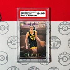 Graded 10 2024 Panini Caitlin Clark Collection Prizm Artistic Selections #AS1