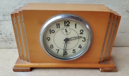 Reloj soviético URSS constructivismo RARO estilo mausoleo cubismo era Stalin - Imagen 7 de 8