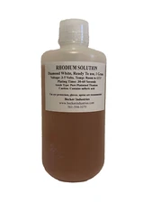 RHODIUM Solutions, Rhodium plating Solution, super bright,  Industrial Grade