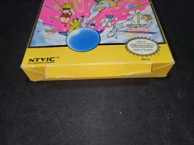 Rock'n' Ball Authentic Nintendo NES EXMT+ condition COMPLETE n box!