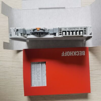 New Beckhoff EL3044 PLC Module EL 3044 In Box Expedited Shipping