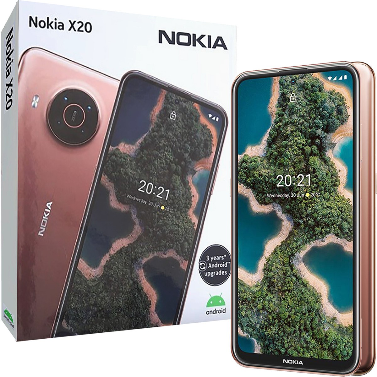 BNIB Nokia X20 5G Midnight Sun 128GB ROM 6GB RAM Dual-SIM