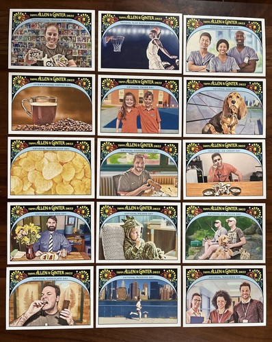 2022 Topps Allen & Ginter / Master Set · BASE + SPS (#1-350) + 6 Insert Sets - Picture 11 of 13