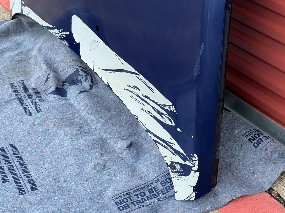 Cubierta Benet panel capó BMW 645Ci 650i M6 E63 OEM Monacoblau 2006-2010 azul Foto 4 de 4