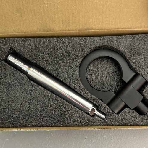 Crochet de remorquage aluminium noir pour Subaru WRX STI Impreza Crosstrek Outback Forester - Photo 2/8