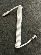 Mechanical Keyboard Aviator Cable Aviation Connector Coiled Type-C. READ