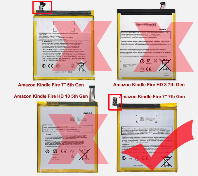 New Battery ST18 For Amazon Fire 7 (7th Gen) SR043KL ST18C  -2017 Release