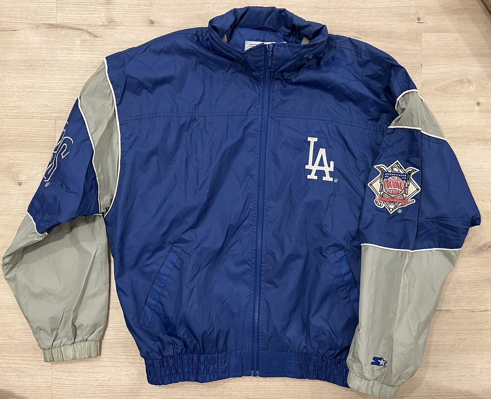 Vintage LA Dodgers Starter Jacket 90s Size Large MLB … Gem