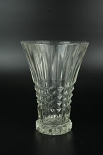 Schöne Pressglas Vase um 1920