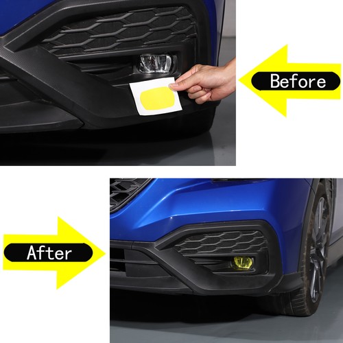 For 2022 2023 Subaru WRX Yellow Fog Light Overlay Tint Vinyl Precut Front Yellow - Picture 18 of 23