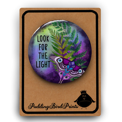 The Last of Us Ellies Tattoo Pin Badge | Large 5.8cm | Look For The Light Gift