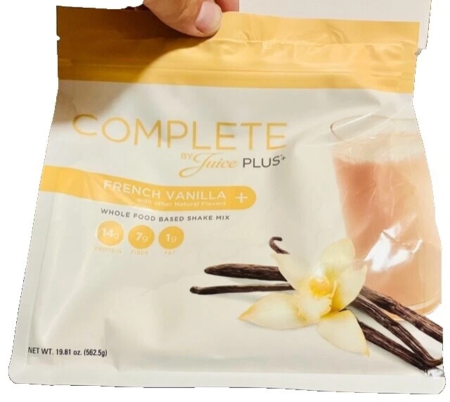 Resistencia Juice Plus+ Vainilla y barras de energía, bebidas y pastillas