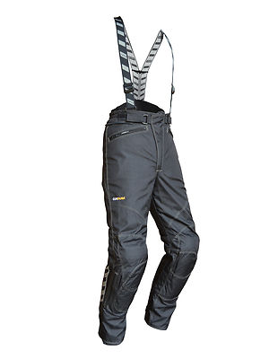 Rukka Focus Gore-Tex  Herren Motorradhose Textilhose in C1 Kurzgröße schwarz