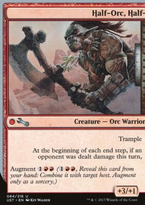 MTG Magic the Gathering Half-Orc, Half- (84/288) Unstable NM