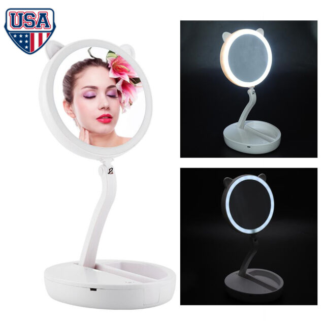 7x 1x Magnifying Lighted Makeup Mirror, Best Desktop Lighted Makeup Mirror