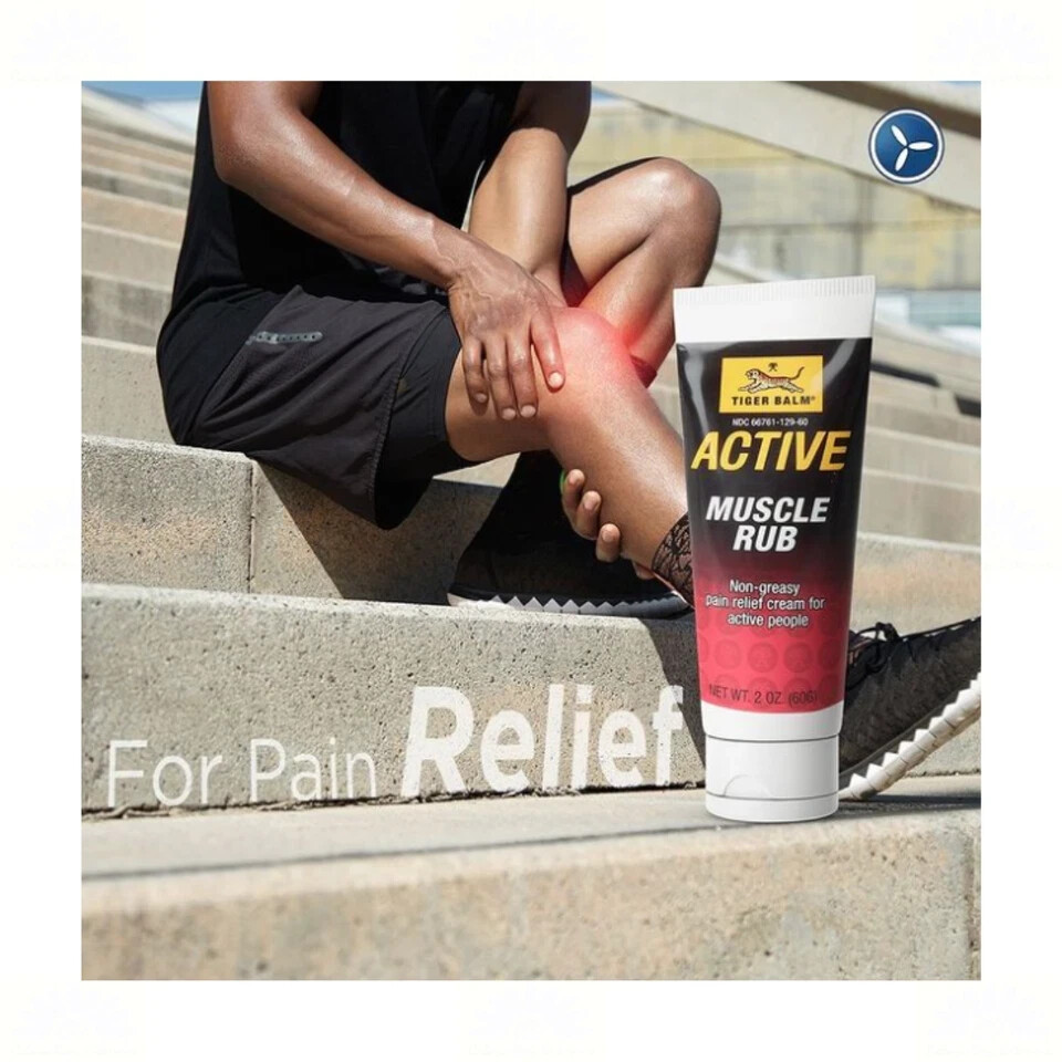 8 PCS Tiger Balm Active Muscle Rub 60g Muscular Pain Relief Cream FAST SHIP