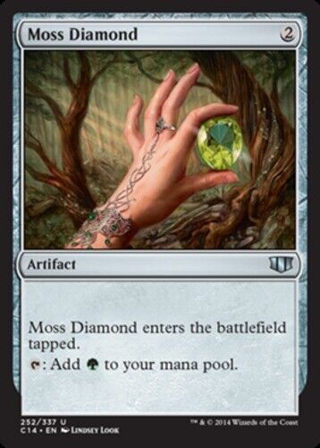 Moss Diamond PL/MP, English MTG Commander 2014 - Picture 1 of 1