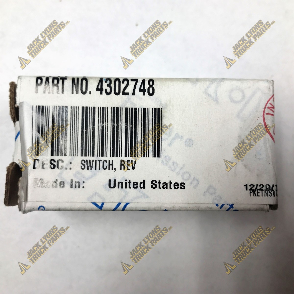 4302748 New Eaton Fuller Backup Switch - OEM | eBay