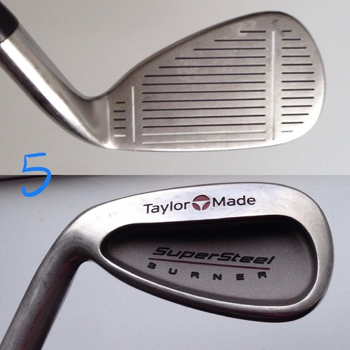 Left Hand TaylorMade Burner SuperSteel Irons (2000)/ 4-PW/ Regular Rifle Shafts - Picture 21 of 24