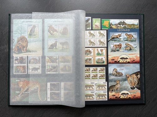 Leopard Stamps Mint MNH RARE, Sheets/Blocks, Africa, Collection Album - Picture 10 of 18
