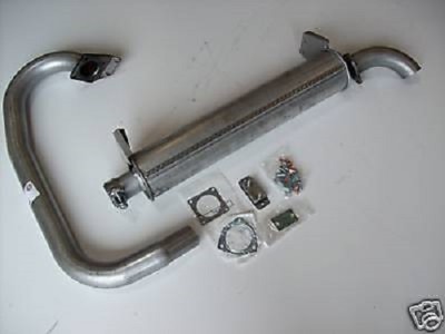 VW Bus T2 T3 1,6 Turbodiesel Auspuffanlage Auspuff Endschalldämpfer Bj. 84-89