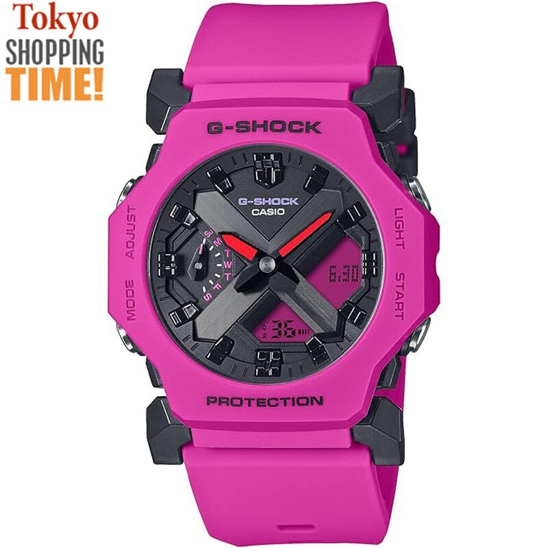 CASIO G-SHOCK GA-2300-4AJF Pink Minimal Design Analog Digital