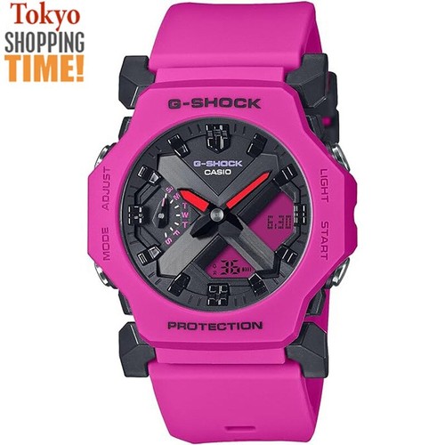 CASIO G-SHOCK GA-2300-4AJF Pink Minimal Design Analog Digital Quartz Men Watch - 第 1/3 張圖片