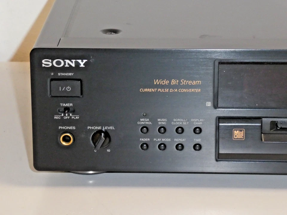 Sony MDS-JB920 High-End MiniDisc Recorder, Laser & Servo NEU, 2 Jahre Garantie - Bild 2 von 4