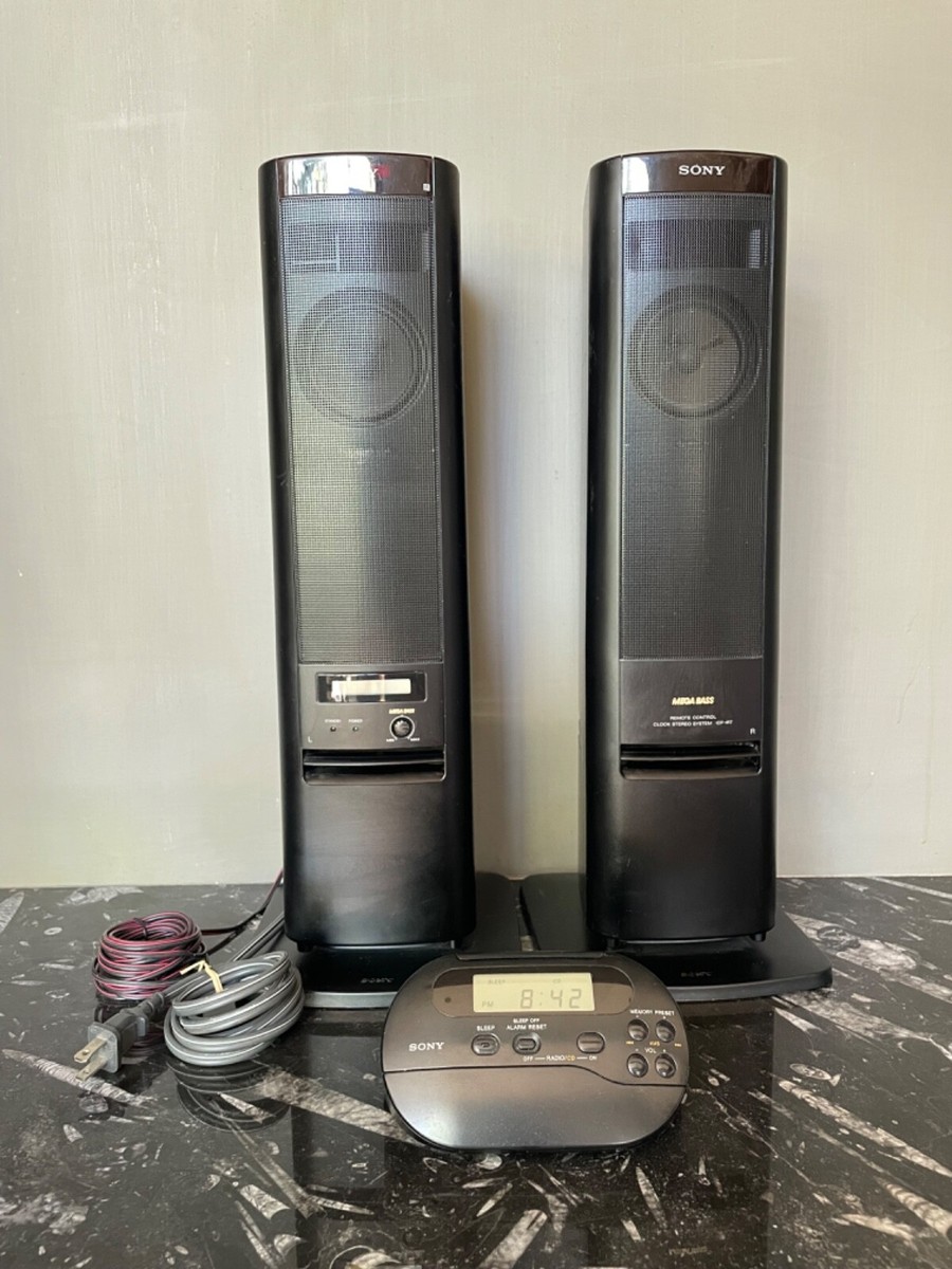 ラジオ・コンポ SONY AIR7 Sony Remote Control Clock Stereo System ICF-IR7 | eBay