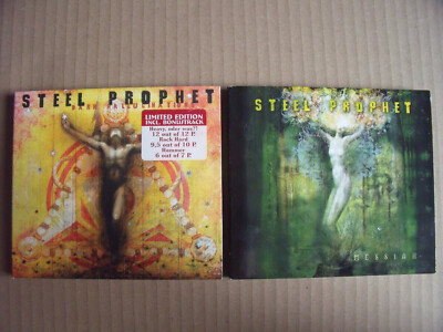 2 x Steel Prophet - Dark Hallucinations + Messiah / Papphüllen