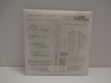 Close To My Heart D1198 The Gift Of Love Decorative Stamps Stamper Clear Cling 