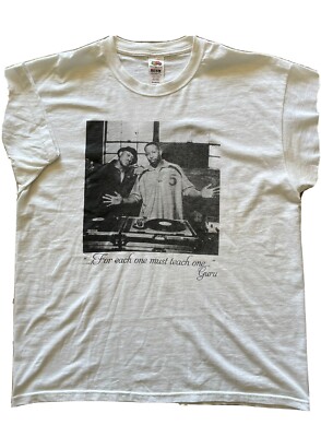 Gang Starr Guru DJ Premier for each one must teach one Rap Hip Hop Vintage Shirt