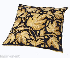 40x40 cm exklusiv Orient handbestickte kelim sumakh Kissen Sitzkissen cushion N3