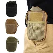 Outdoor Tactical Bag Molle Fanny Pack Phone Pouch Waist Bags Gear Gadget Bag