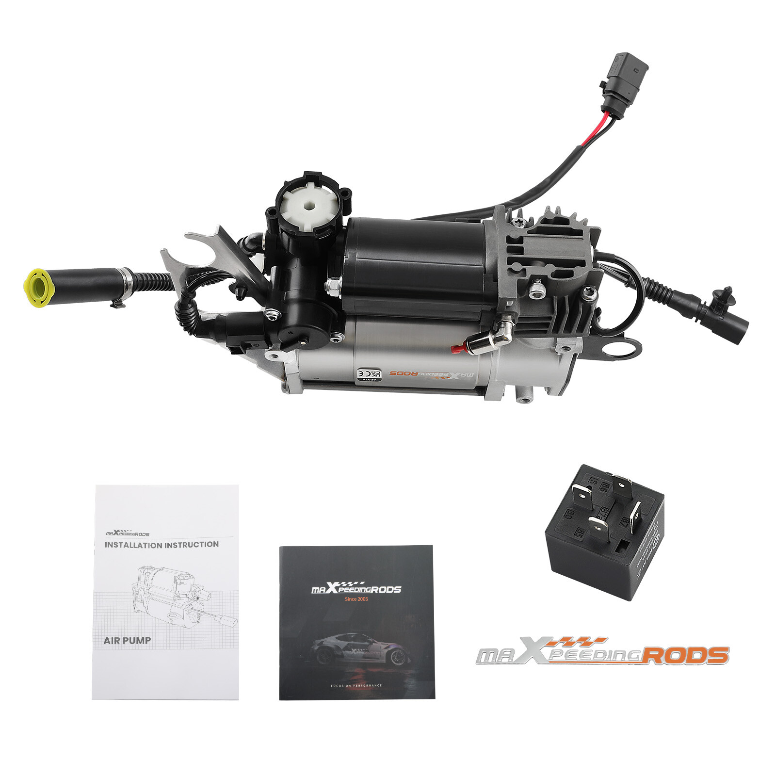 Compresseur suspension pneumatique en alliage renforcé pour Audi Q7 et Cayenne