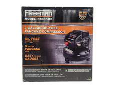 Freeman P3GCOMP 3 Gallon Oil Free Pancake Air Compressor New 