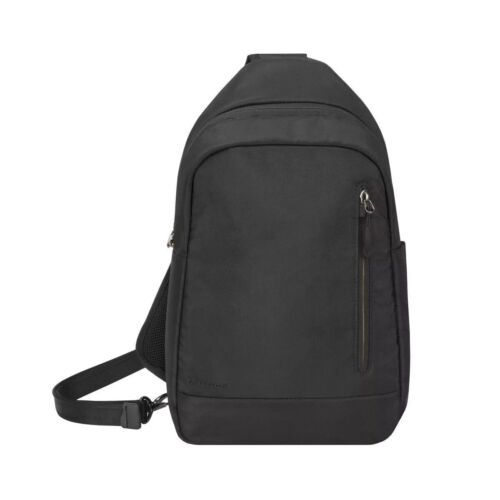 $120 New Travelon Anti-Theft Urban Sling Bag Black Travel Bag - Picture 1 of 9