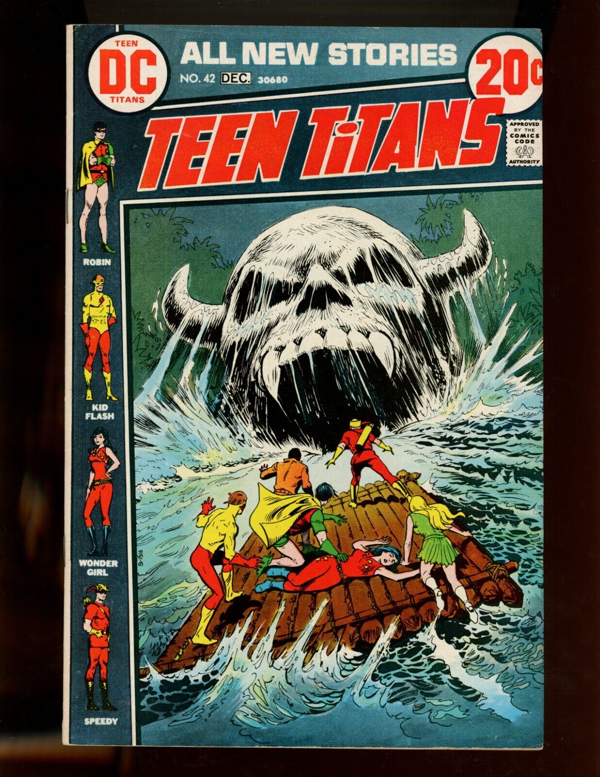 (1972) Teen Titans #42 - "ALL NEW STORIES" (6.5/7.0)