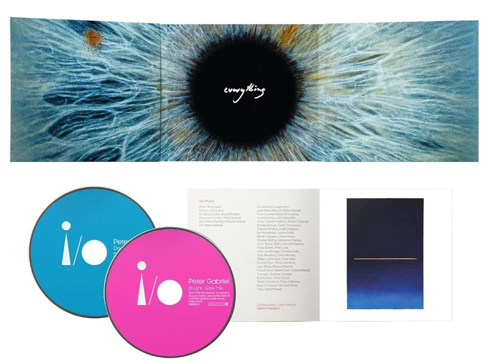 Peter Gabriel "I/O" (Bright & Dark) 2CD NEU Album 2023 - Bild 2 von 2