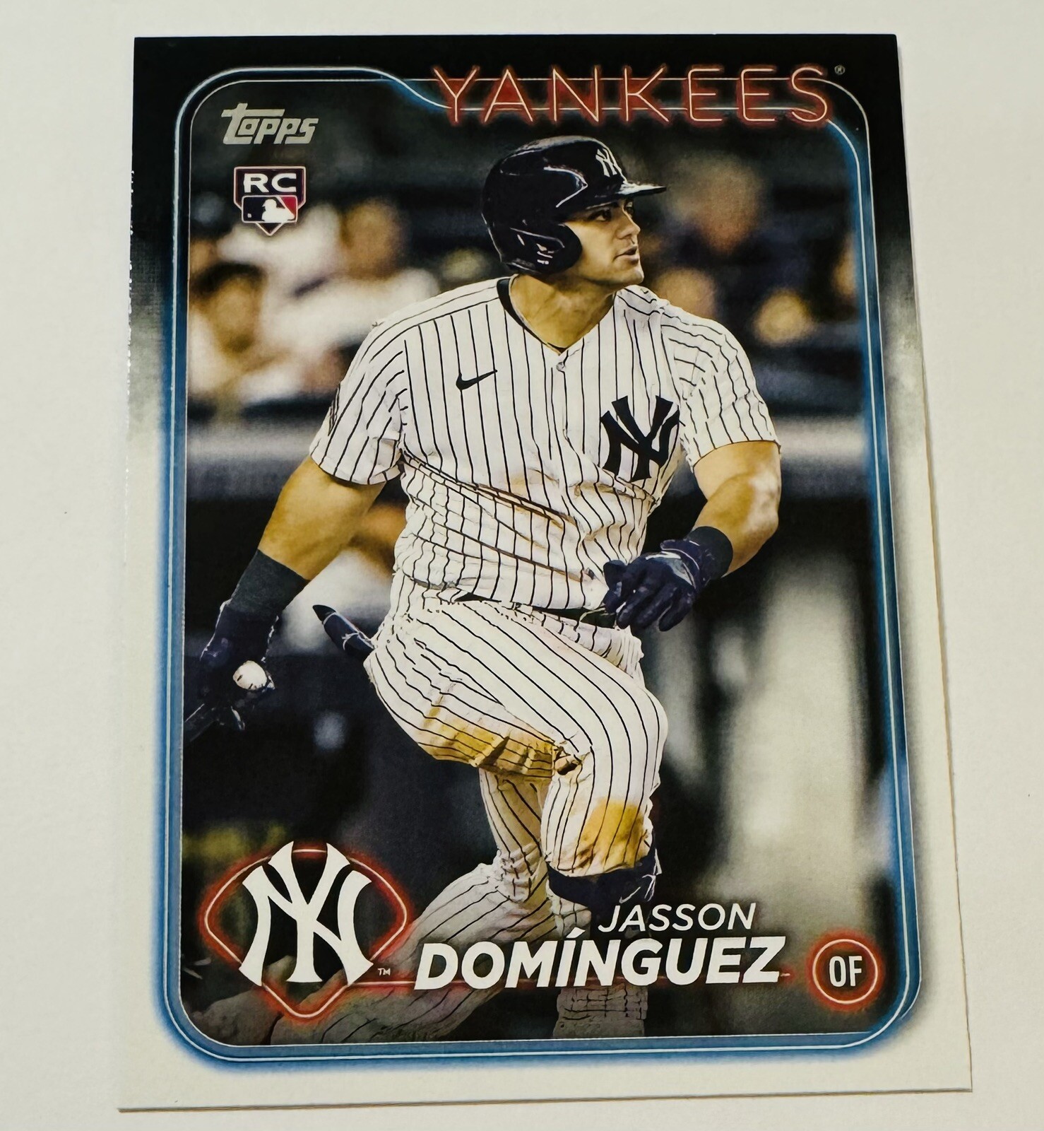 Jasson Dominguez 2024 Topps ROOKIE #60 - New York Yankees