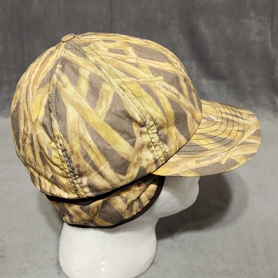 Vintage Cabelas Camo Hat trapper ear flap hat Insulated Size Small Cap - Image 4 of 4
