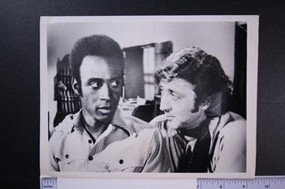 Two 1983 Period CBS TV MOVIE Press Photos BLAZING SADDLES GENE WILDER LITTLE