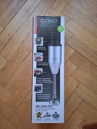 Caso Design HB 2200 Pro Stabmixer - neu und OVP, aus Haushaltsauflösung - Bild 6 von 7