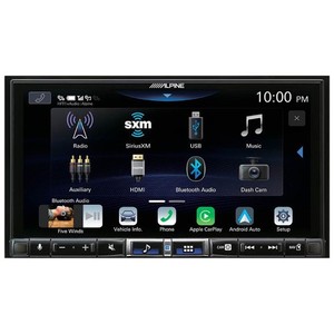 Open Box Alpine ILX-507 7" Multimedia- No Disc Playback w/ CarPlay/Android Auto