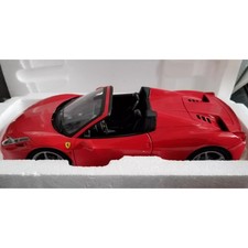 Hot Wheels Elite 1:18 Ferrari 458 Spider Red Limited Edition Collectible Car