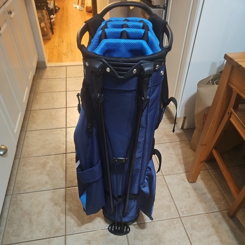 Cleveland CG Stand bag 14 way top Blue Navy EXCELLENT Condition - Picture 6 of 8