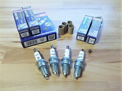 4x BRISK LR15YS-9 Spark Plugs fit: Austin Montego - 1.3/2.0 - 1984 to 1991