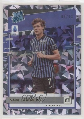 2020 Chronicles Donruss Rated Rookies Serie A Cracked Ice 4/23 Sam Lammers 0c2