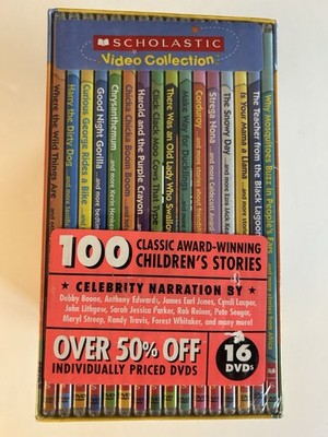 Scholastic Treasury of 100 Storybook Classics (DVD, 2008, 16-Disc